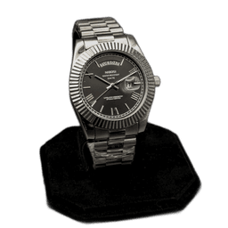 Nibosi 2628 Silver Black