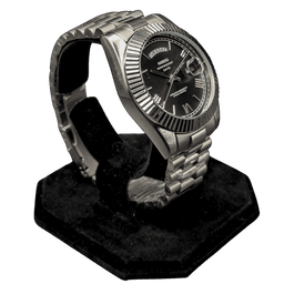 Nibosi 2628 Silver Black