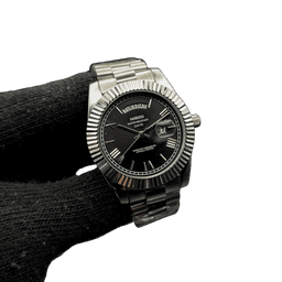 Nibosi 2628 Silver Black