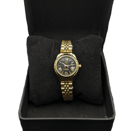 Nibosi Day-Date Gold Black | Damas