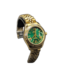 Nibosi Day-Date Gold Green | Damas