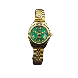 Nibosi Day-Date Gold Green | Damas