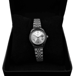 Nibosi Day-Date Silver White | Damas