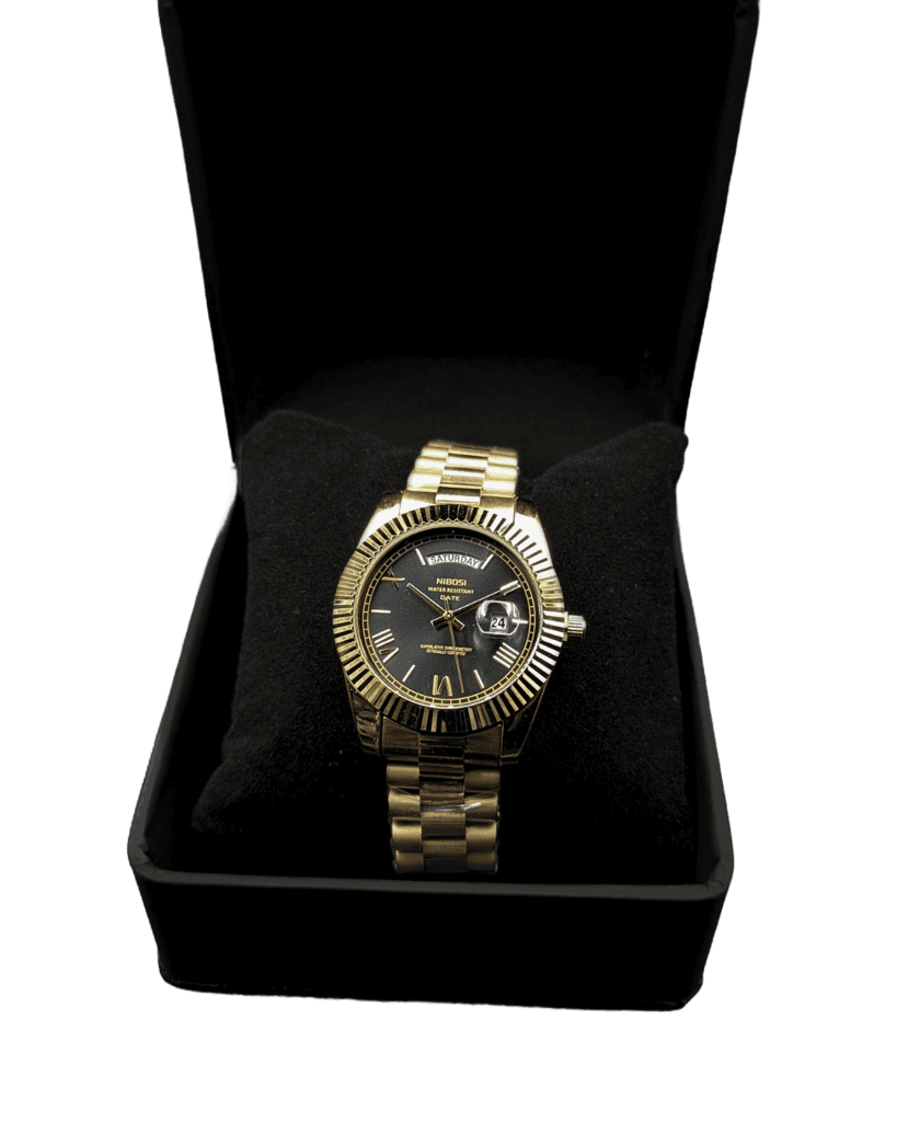 Nibosi 2628 Gold Black