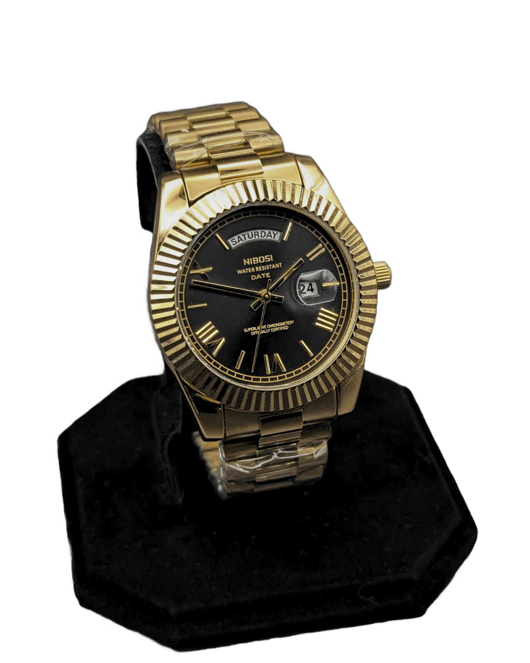 Nibosi 2628 Gold Black